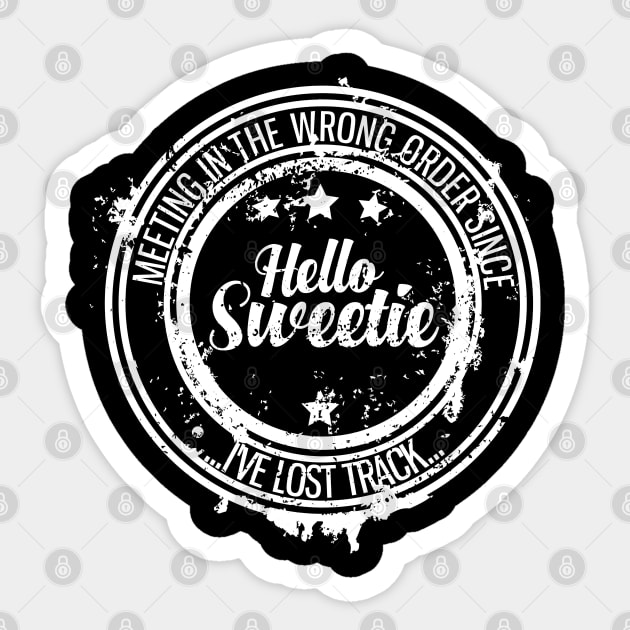 Hello Sweetie! Sticker by Fellball